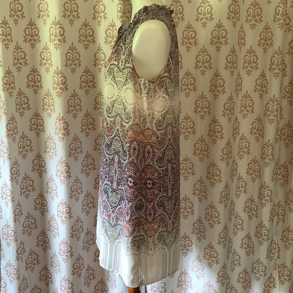 Rose & Olive Lightweight sleeveless paisley dress 8 - Picture 3 of 12